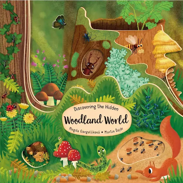 Board Book - Woodland World Layered Book
