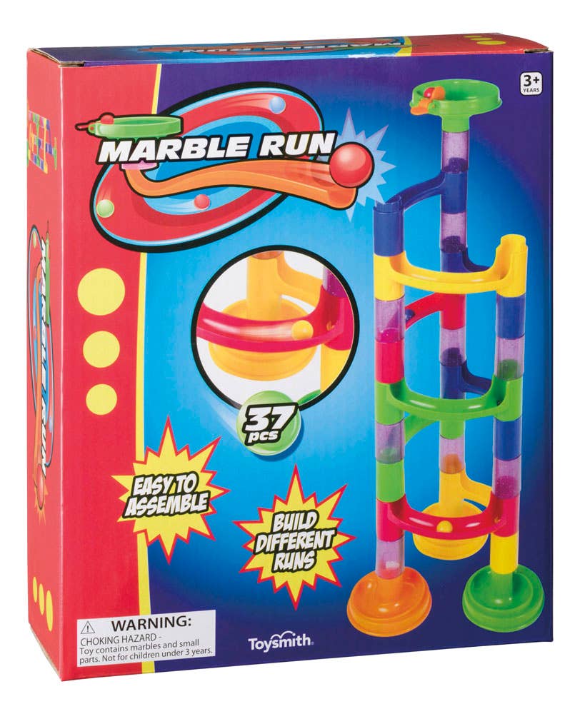 Toysmith 37-Piece Marble Run Age 3 +