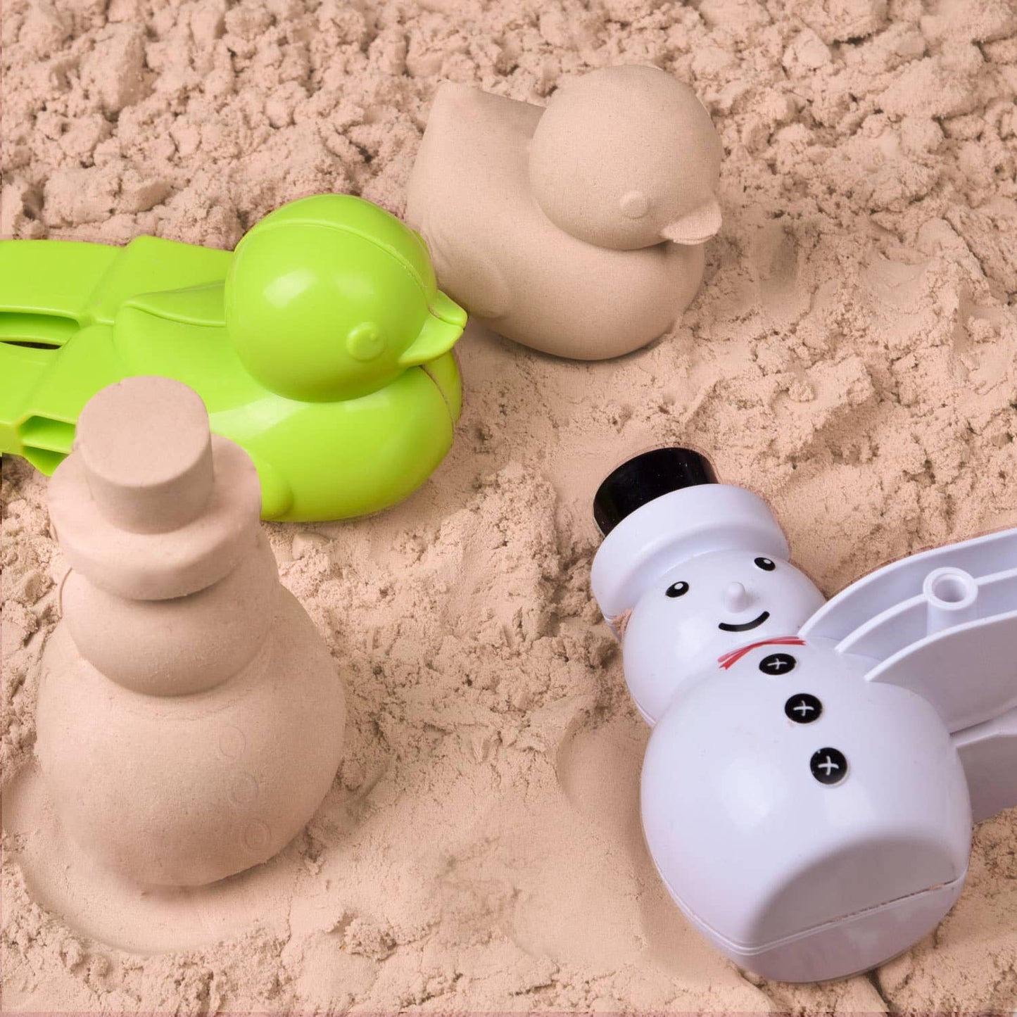 12 Pieces Snowball Maker Tools Sand Mold Winter Snow Toys