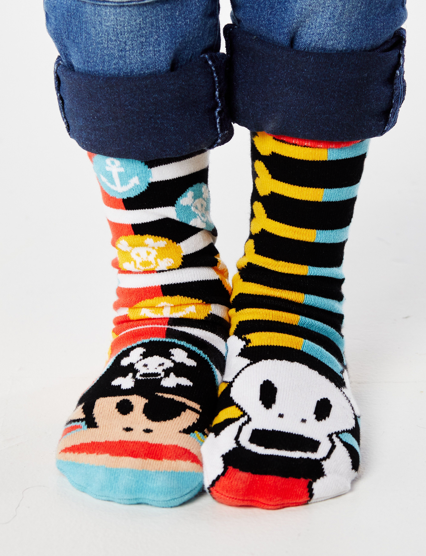 Julius & Skurvy - Fun Non-Slip Kids Socks (Limited Edition): KIDS SMALL